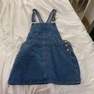 Overall Jean Dress
